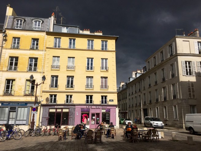 The sky was threatening rain all day, but thankfully it never came. 