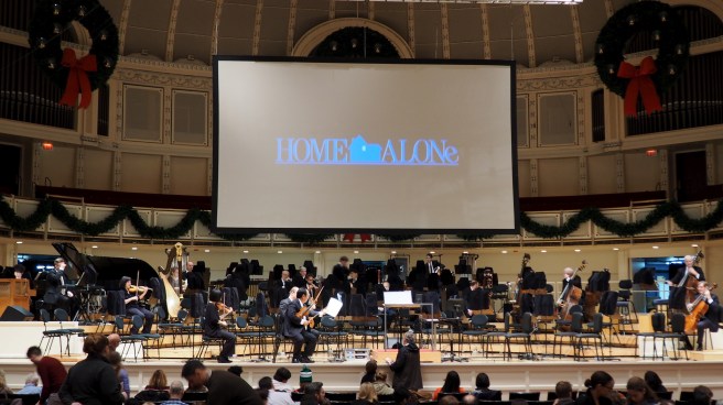 Home Alone at the Chicago Symphony//List Maker Picture Taker