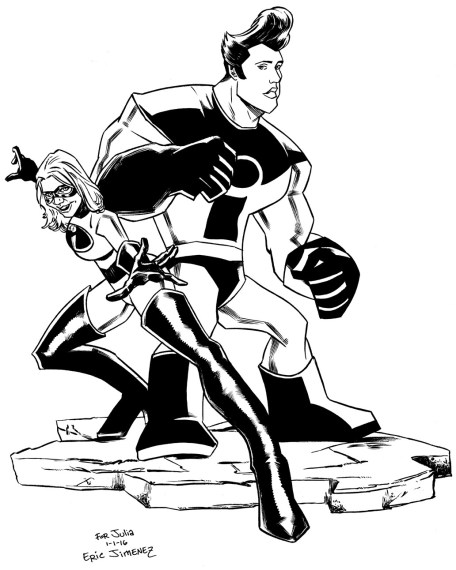 Eric Jimenez Art//Wanna see yourself as a comic book character?//List Maker Picture Taker